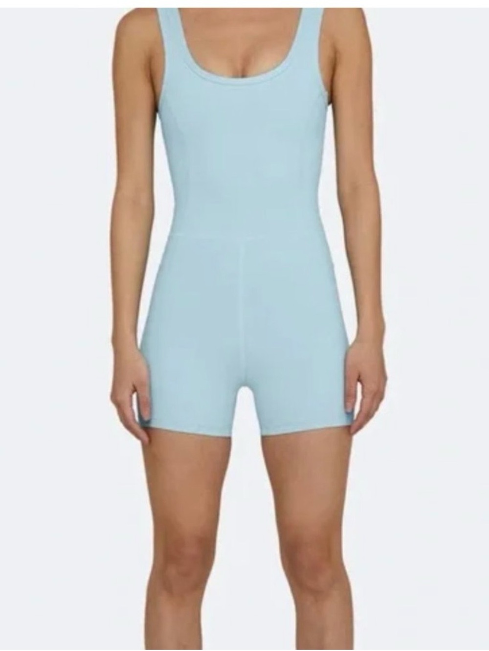 Set Active Baby Blue Shorty Suit Size XS